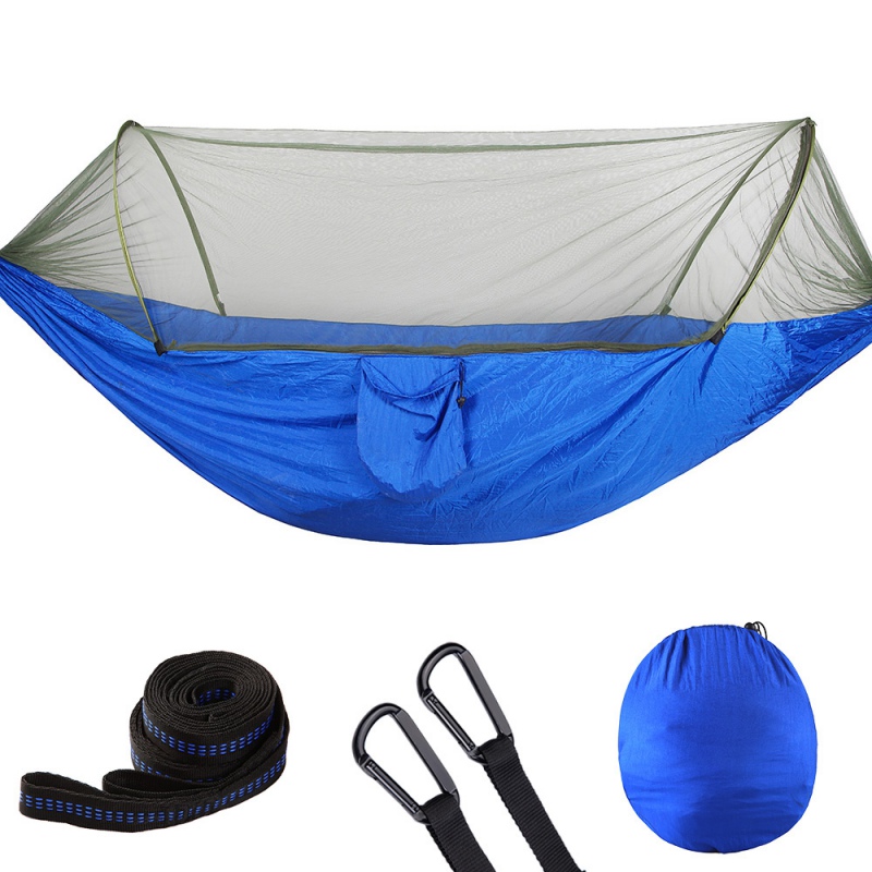 Hammock Mosquito Net Camping Traveling Parachute Hanging Bed Tent Swing Chair 